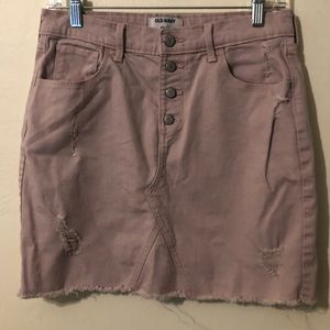 Baby Pink button up skirt size XXL in girls